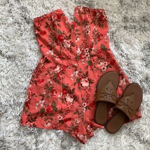 Floral Leith Romper